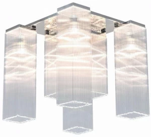 Patinas Lighting Никелевый потолочный светильник ручной работы Hoffmann