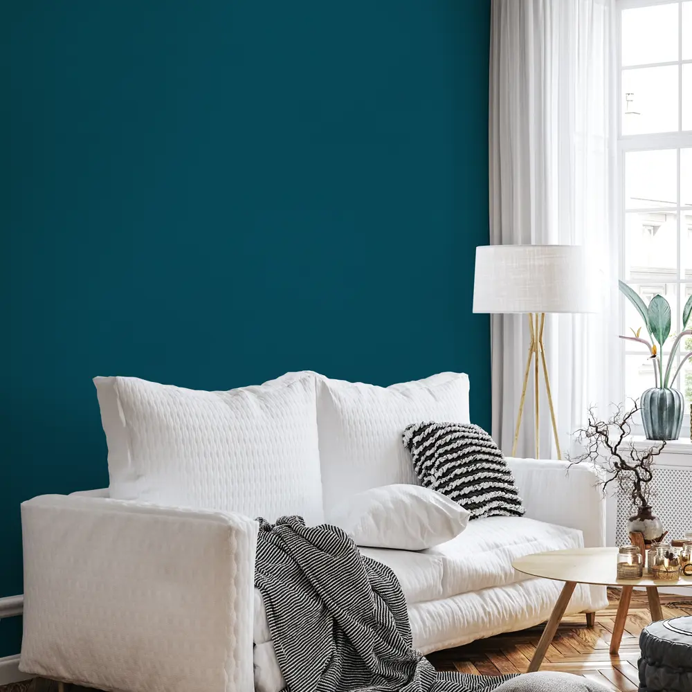 INSPIRE Pablo New Ibiza 1 - Флизелиновые обои синего цвета для стильного интерьера 86149626 STLM-0066499 - Вид №3