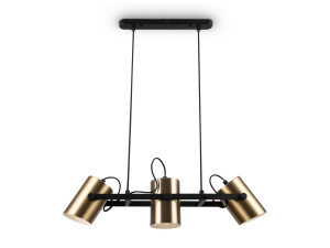 Металлический подвесной светильник