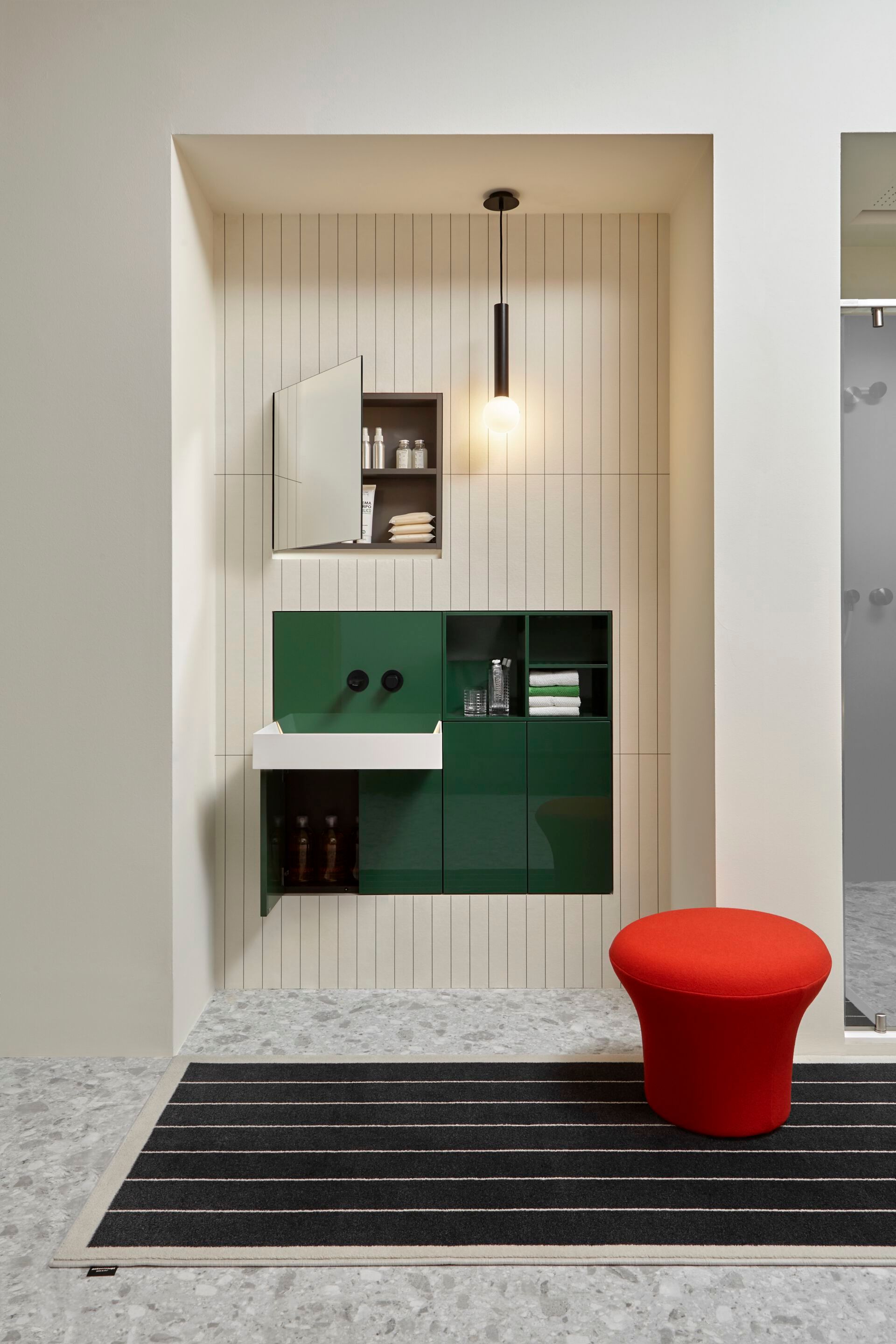 Модульный подвесной умывальник со встроенным умывальником Antoniolupi SHOWDOWN ARCH-00112835 - Вид №2