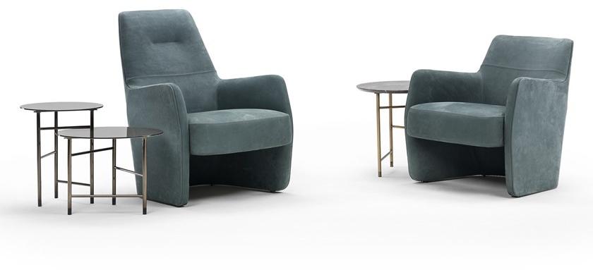 Marelli Кресло из нубука с высокой спинкой Clipper 9clp101 - Вид №1