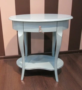 Приставной столик круглый белый Franca BREVIO SALOTTI FRANCA 00-3981630 Белый