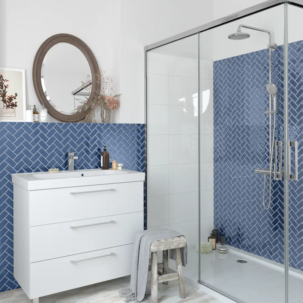 Мозаика Artens METRO - элегантное решение для интерьера в синем цвете 82661952 STLM-0033160 - Вид №7