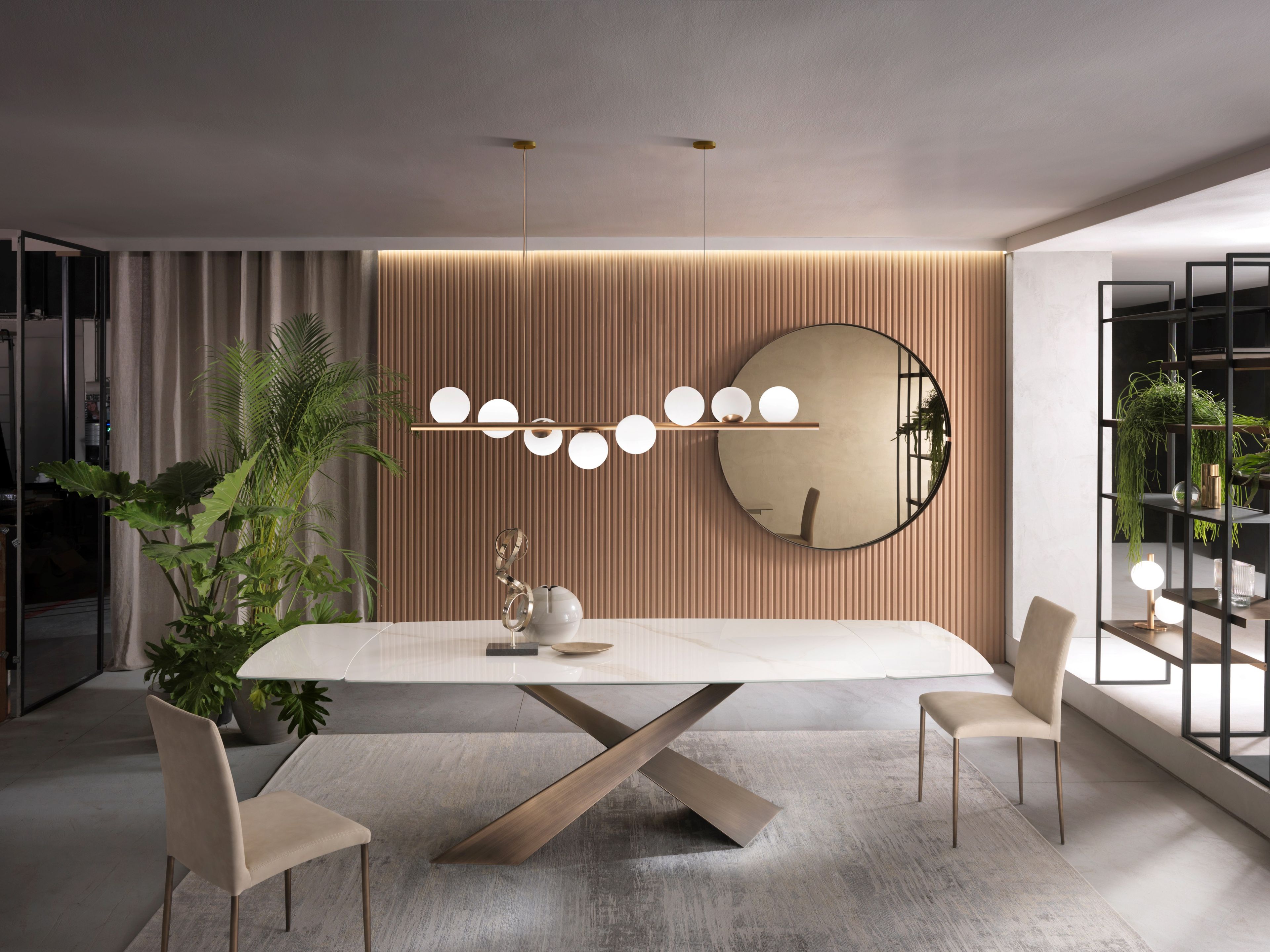 Окрашенный металлический подвесной светильник RIFLESSI ARCH-00066169 - Вид №2