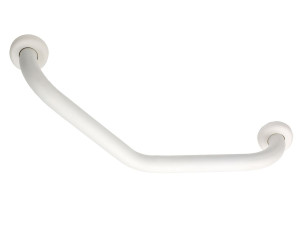 Стальная угловая фиксированная ручка для ванной комнаты