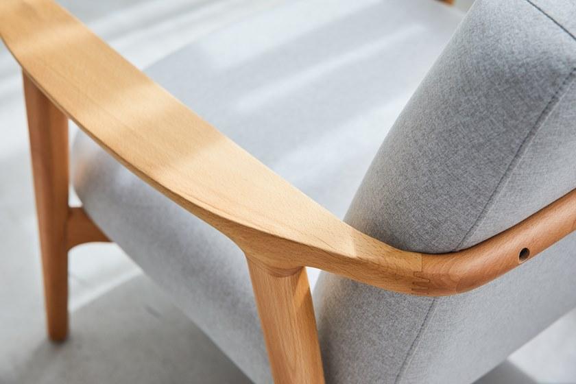 Grado Design Кресло из бука с подлокотниками Puffy Gm-a-182 - Вид №5