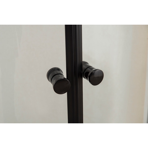 Orange E01-090TB Душевой уголок с поддоном 90х90х205. черный хром sun-id-1517258 - Вид №2