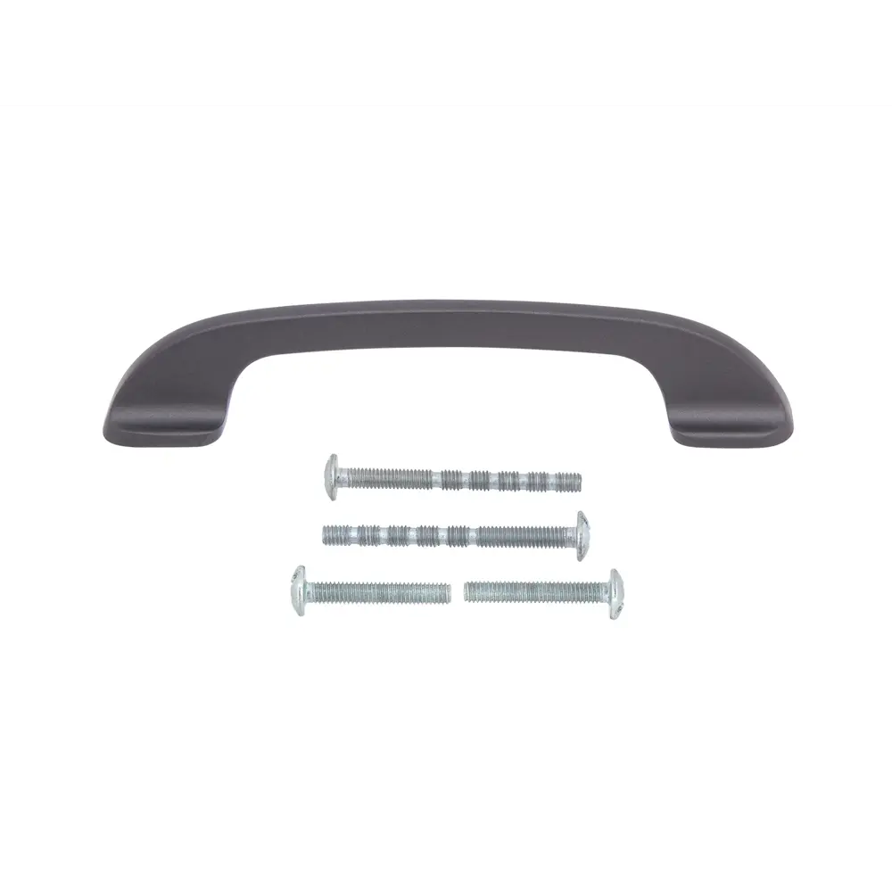 86899278 Ручка-скоба мебельная Assistente ЦАМ 96 мм цвет графит STLM-1011111 PALLADIUM  - Вид №1