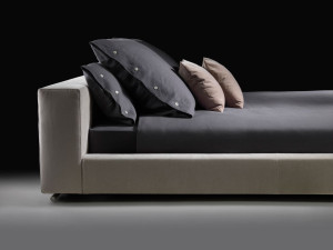 Съемная двуспальная кровать из ткани