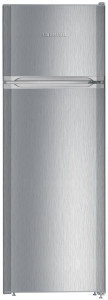 CTel 2931-21 001 Холодильник / 157.1x55x63, 218/52 л, ручная разморозка, верхняя морозильная камера, серебристый Liebherr