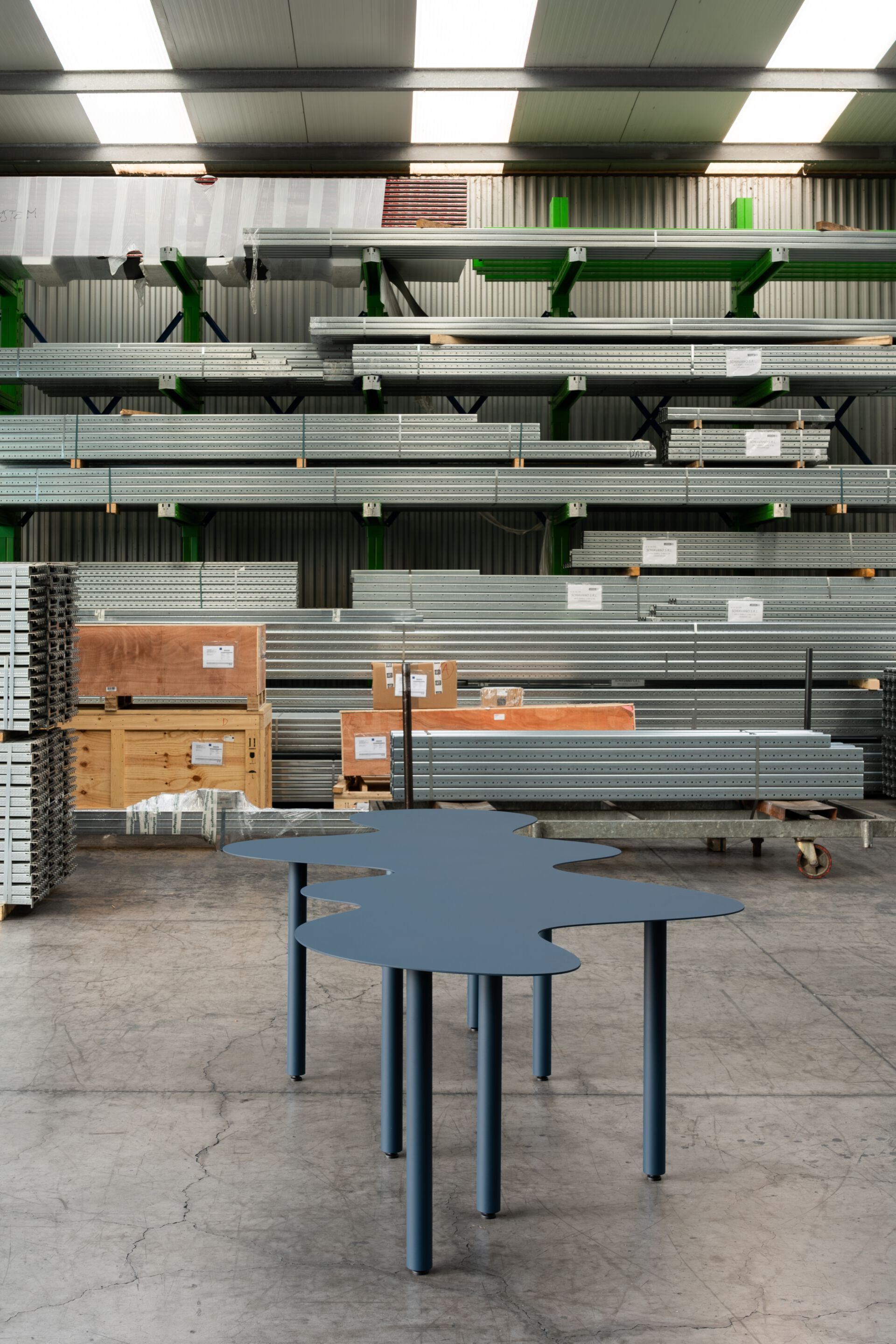 Стальной обеденный стол Officine Tamborrino облако ARCH-00026834 - Вид №4