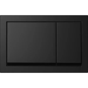 Кнопка двойного слива SENSEA Dana цвет чёрный