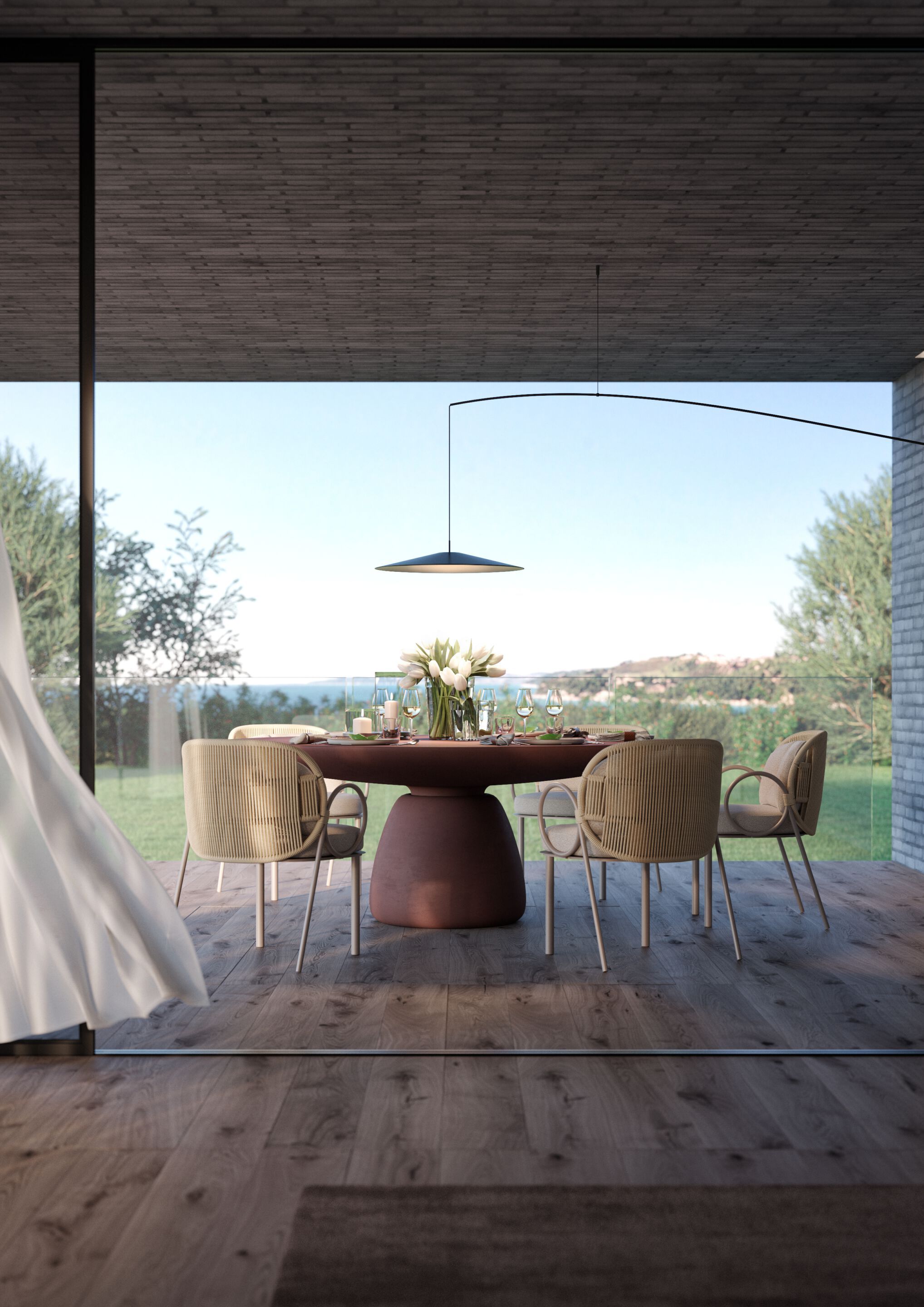 Садовый стул со встроенной подушкой Amura креольский ARCH-00151725 - Вид №8