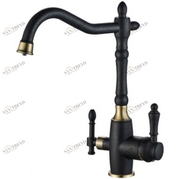 Steel Hammer SH 812 Black BR Смеситель для кухни Zorg 325 