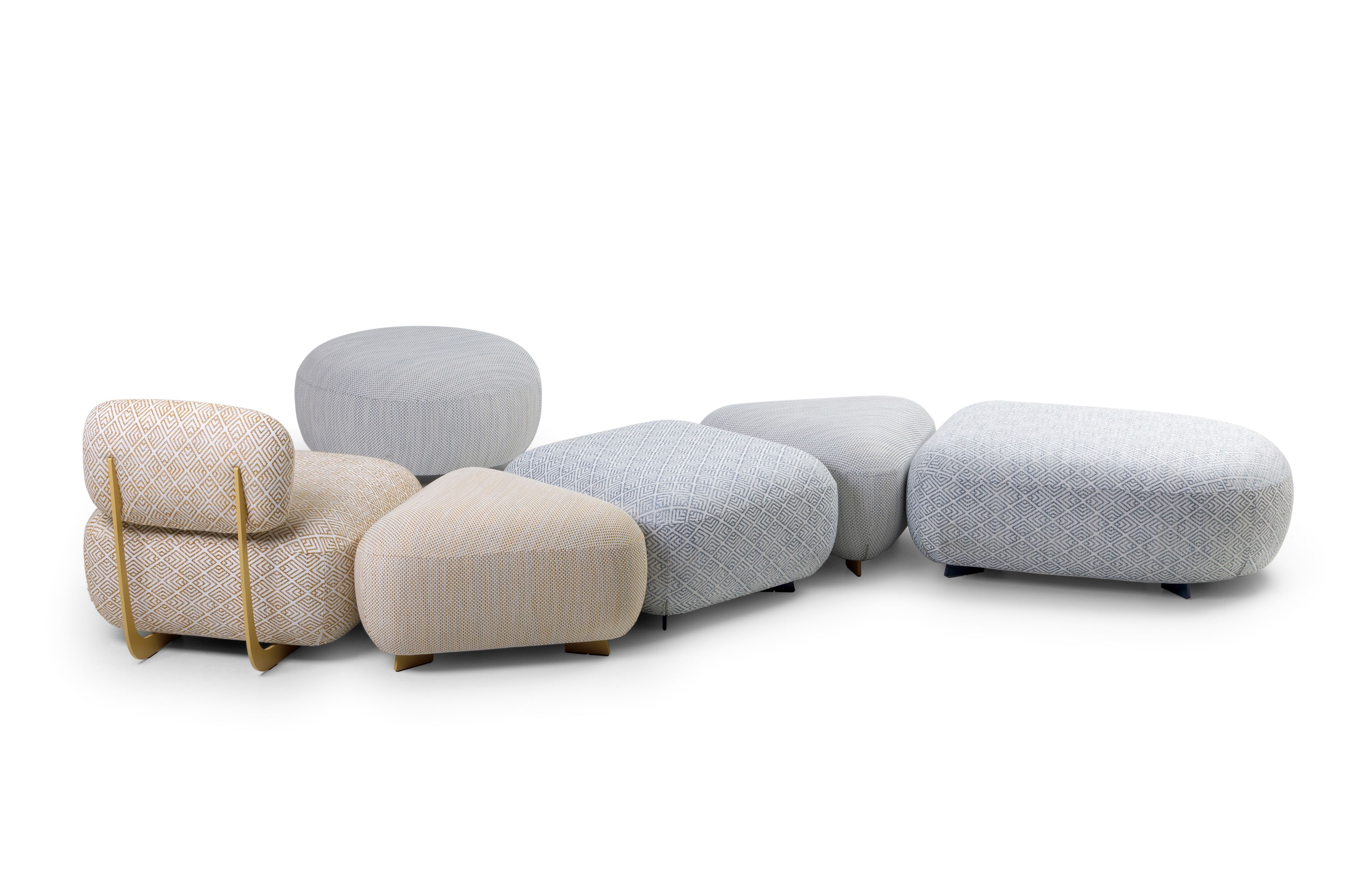 Ткань сад пуфик True Design Code Out ARCH-00134114 - Вид №2