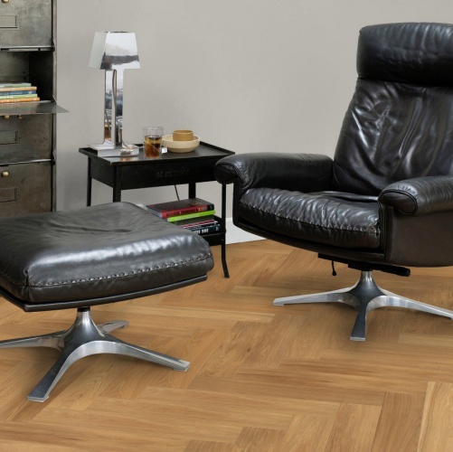 Паркет Ёлка Solidfloor New classic Винзор 1126204 Дуб Натур (Гладкая) 610х122 мм 1500200200 - Вид №15