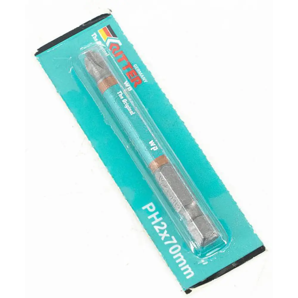 Бита магнитная Ritter WP PS20112070 PH2x70 мм, 10 шт STLM-2174870 - Вид №2