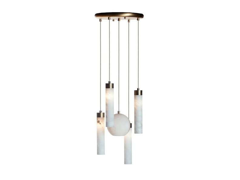 Светло-алебастровый матовый подвесной светильник Possoni Illuminazione ARCH-00074404 - Вид №1