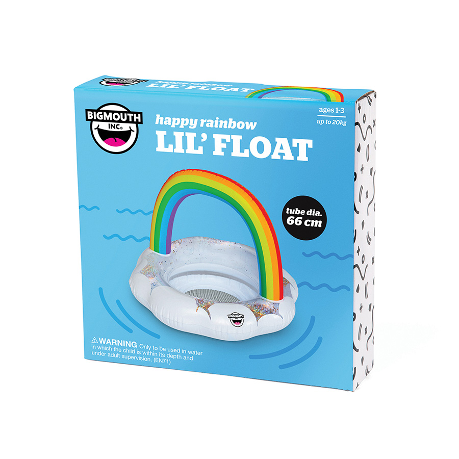 BMLF-0014-EU Круг надувной детский rainbow BigMouth  - Вид №1