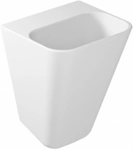 5407SFMT Подвесная раковина настенная овальная Galassia MEG11 белая