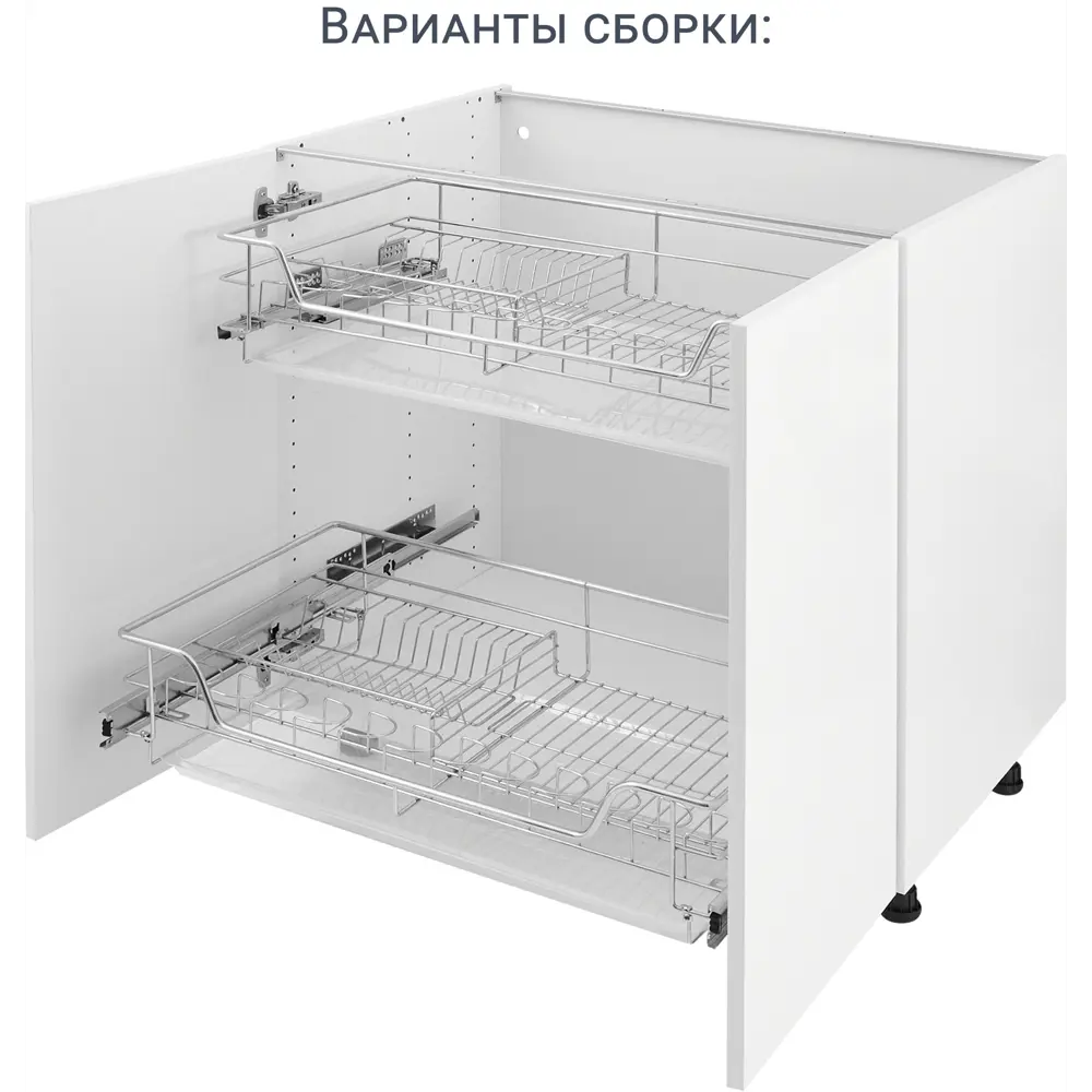 Фасад кухонный DELINIA ID Аша белый глянцевый 39.7x76.5 см 82011166 STLM-1382041 - Вид №14