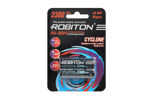 15949055 Аккумулятор CYCLONE RTU2300MHAA BL2 (2шт) 15580 Robiton