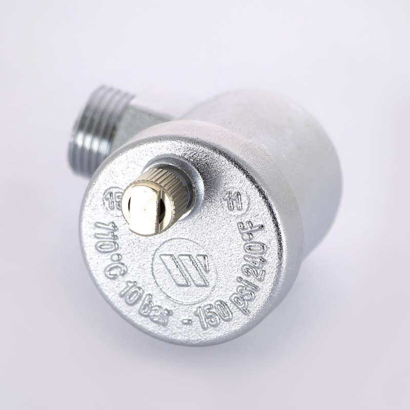 Воздухоотводчик автоматический Airvent угловой никелированный WATTS Ind 1/2" 10005005 - Вид №2