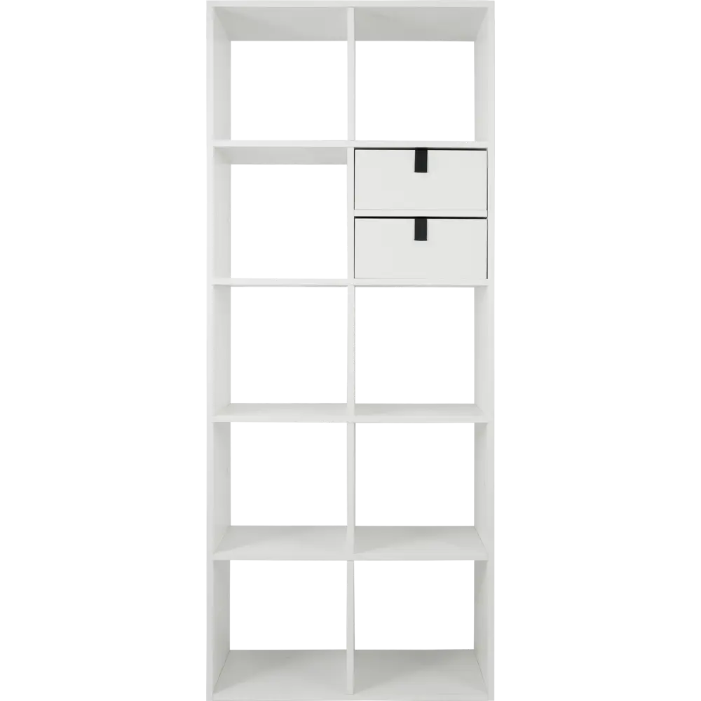 Стеллаж KONSENSA Руан 10 секций 70x173x31.7 см ЛДСП цвет белый STLM-2094368 - Вид №17
