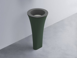 AMLA45-CM+AMPILT-PM+AMCOLT-MU Раковина Amedeo Tondo отдельностоящая cielo Enjoy + Amedeo