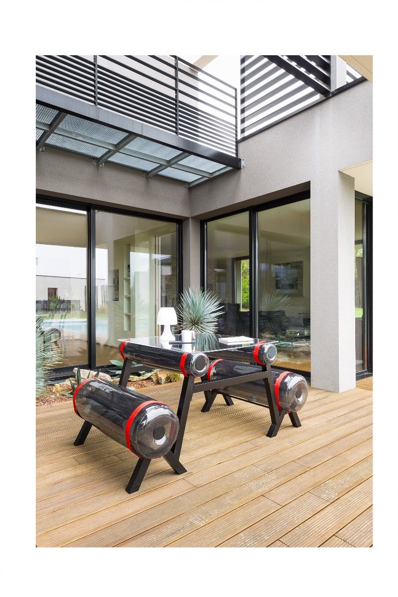 MOJOW ZIBA стол 1м Черный TZCN1004NC - Вид №1