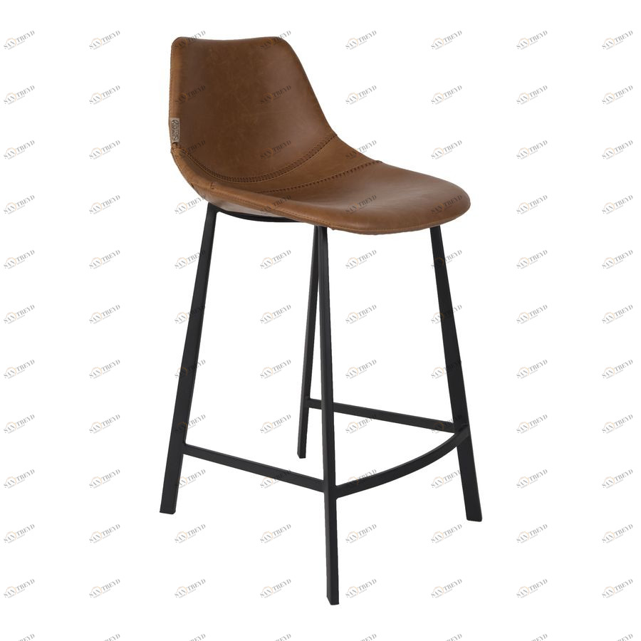 Стул высокий Franky коричневый Dutchbone 1500042