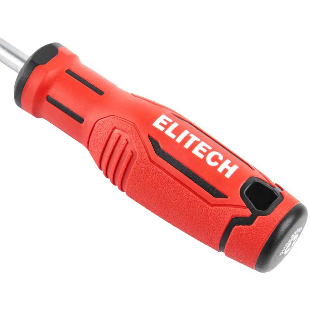 Отвертка крестовая Elitech PH3x200 мм с магнитным наконечником 89407135 STLM-1572157 - Вид №3