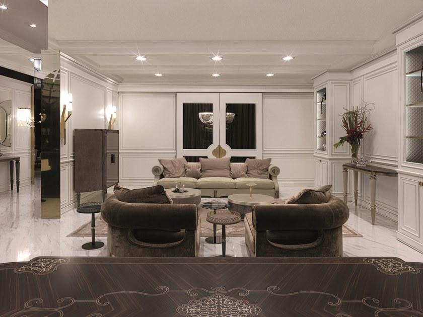 Longhi Кресло из ткани с подлокотниками Loveluxe 2015 – regency collection W 590 - Вид №2