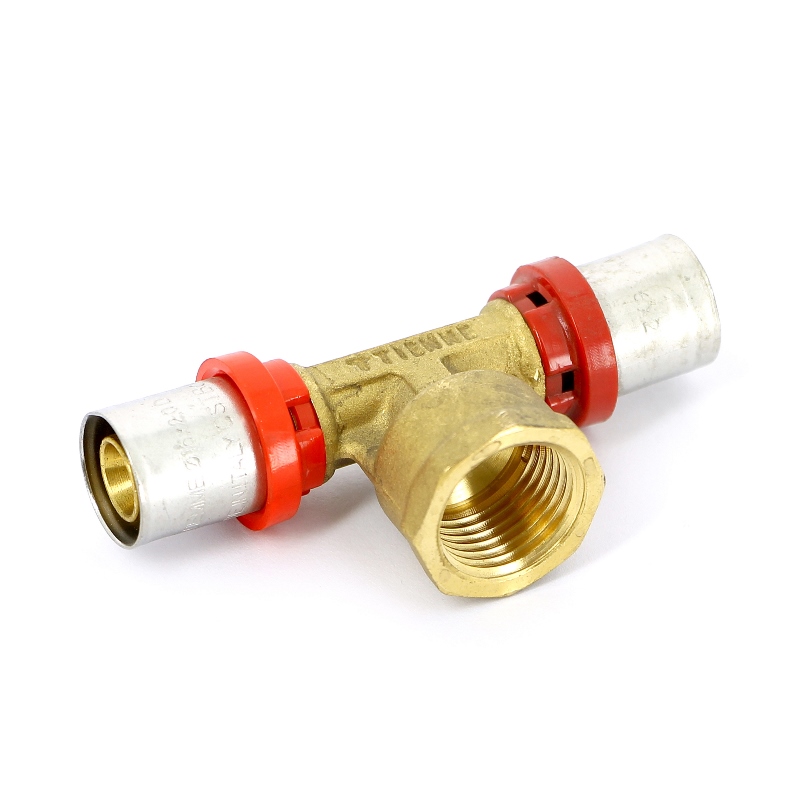 Тройник пресс-В COMPACT TIEMME 16x1/2"x16 1660011