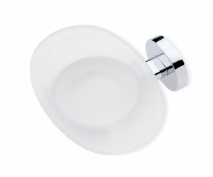 DI09(08) Stil Haus Diana, настенная стеклянная мыльница, цвет хром