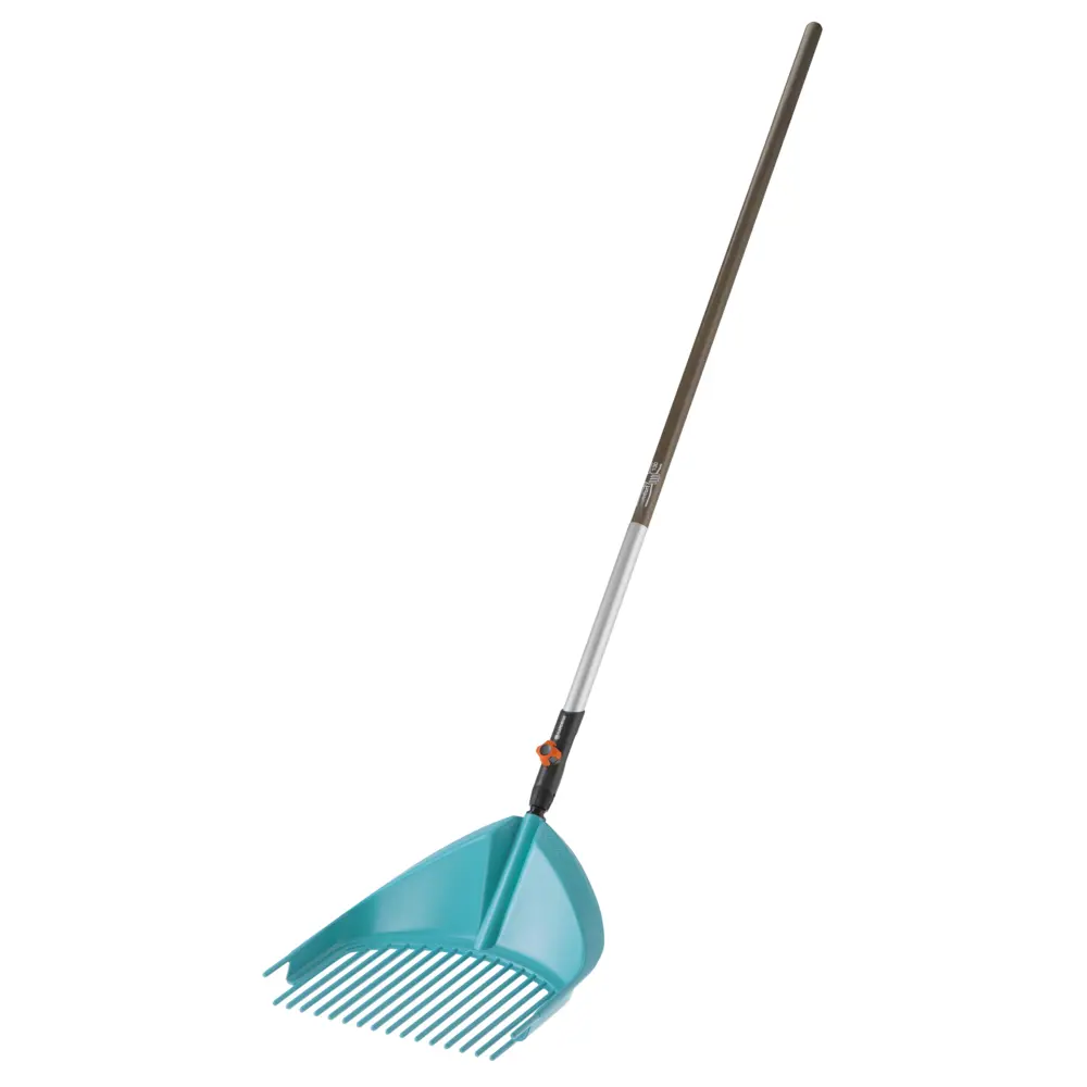 Грабли прямые Gardena комбисистема 18 зубьев 130 см пластик с черенком STLM-2182236