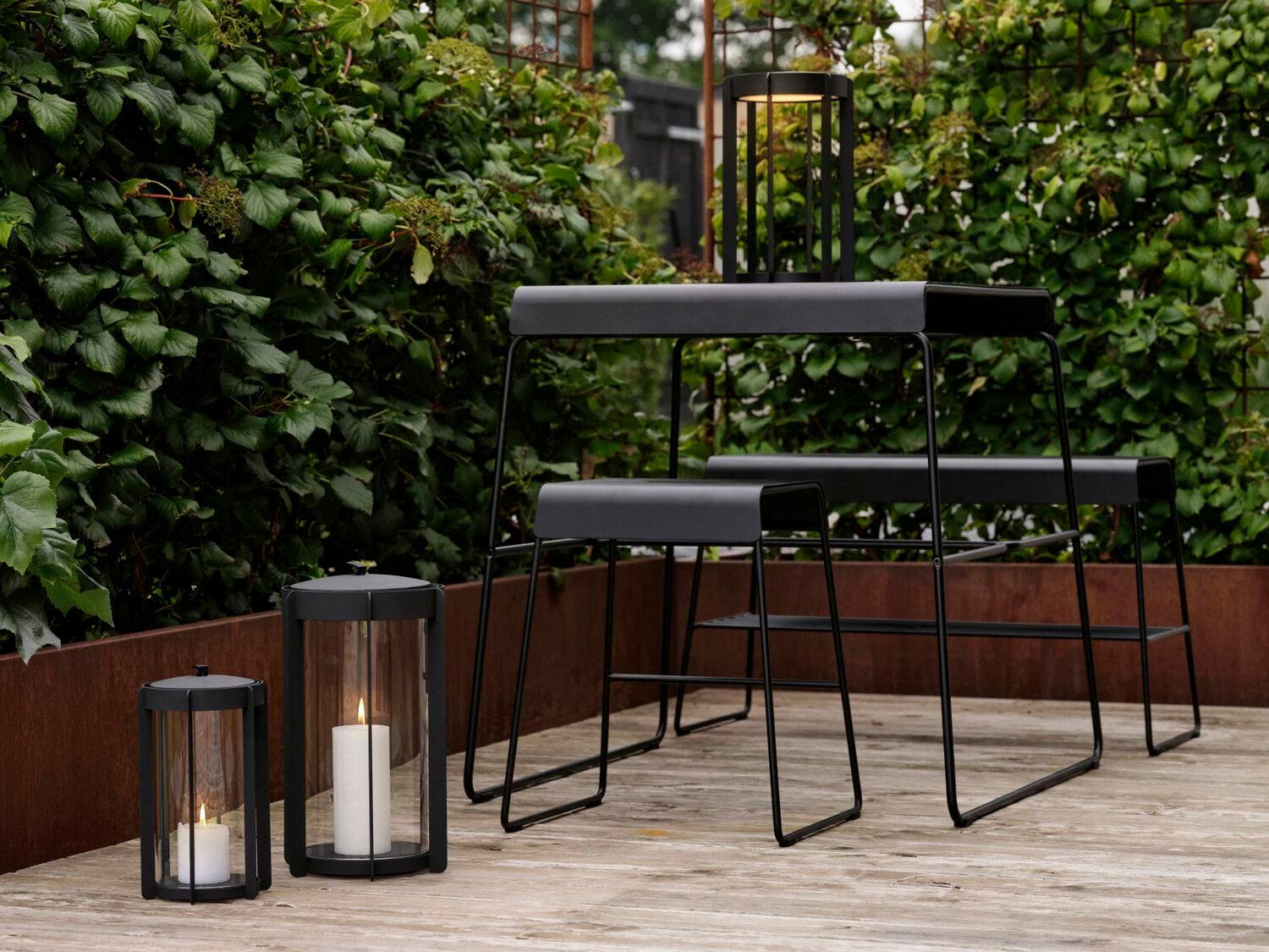 Стальной фонарь с порошковым покрытием ZONE DENMARK Firefly ARCH-00129621 - Вид №19