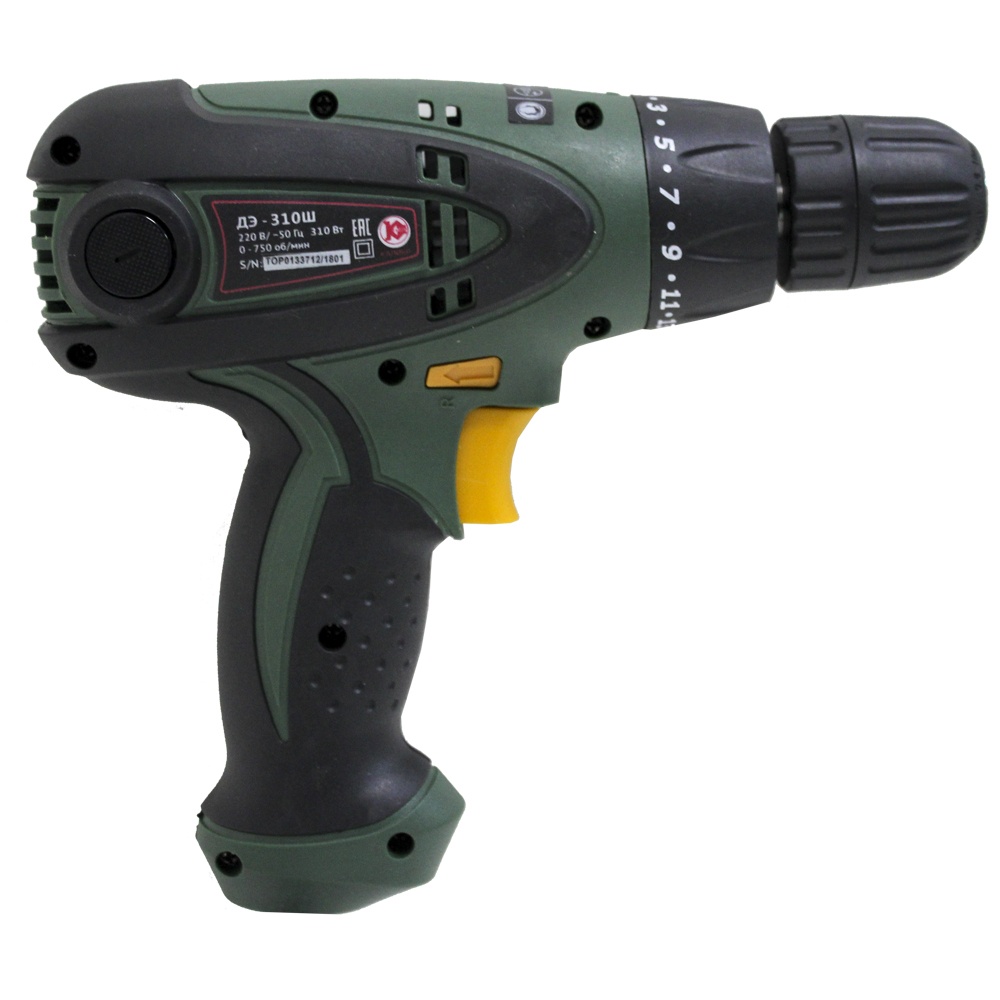 45805 Калибр Электрическая дрель  ДЭ-310Ш 