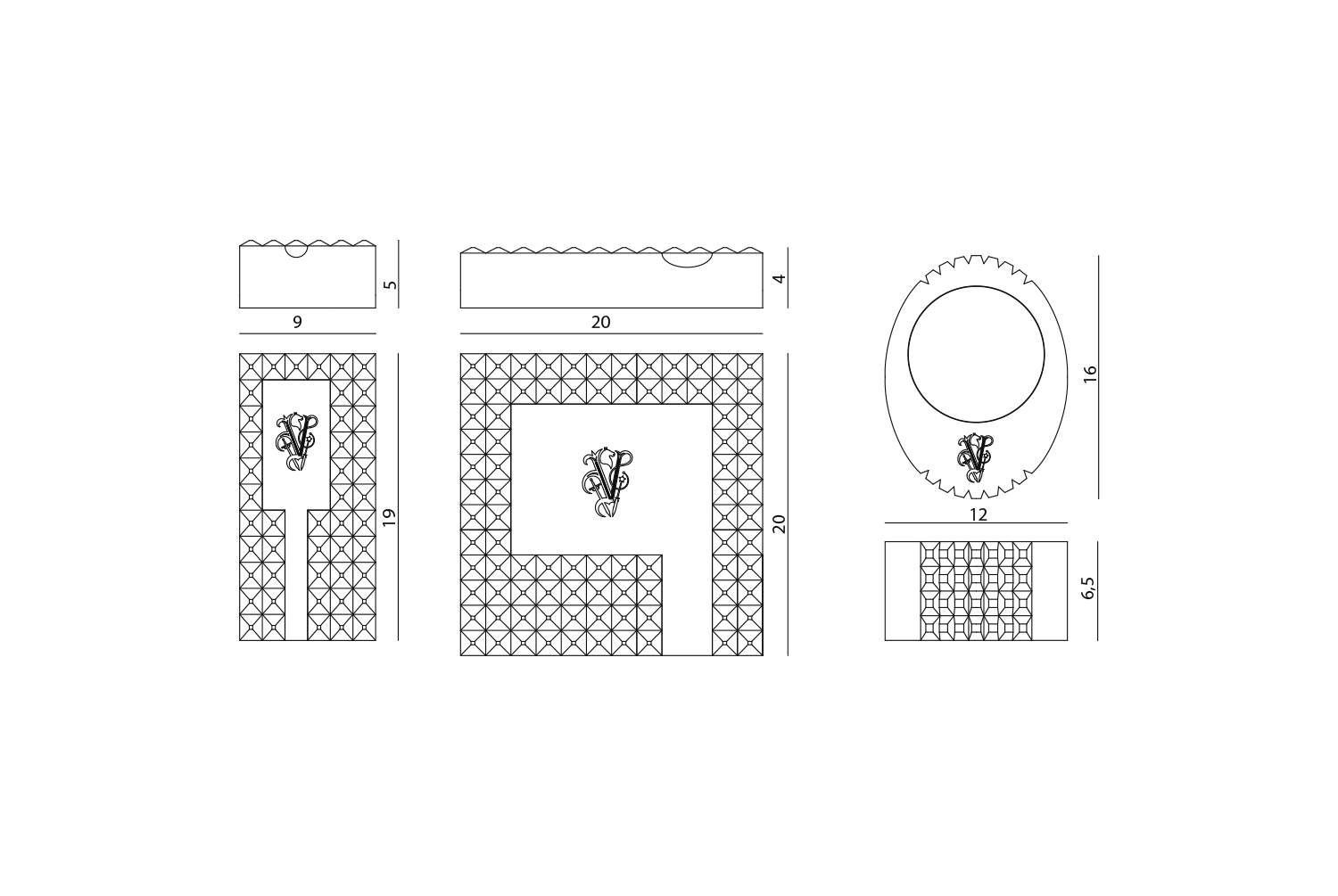 Tazio Пепельница Visionnaire  - Вид №3
