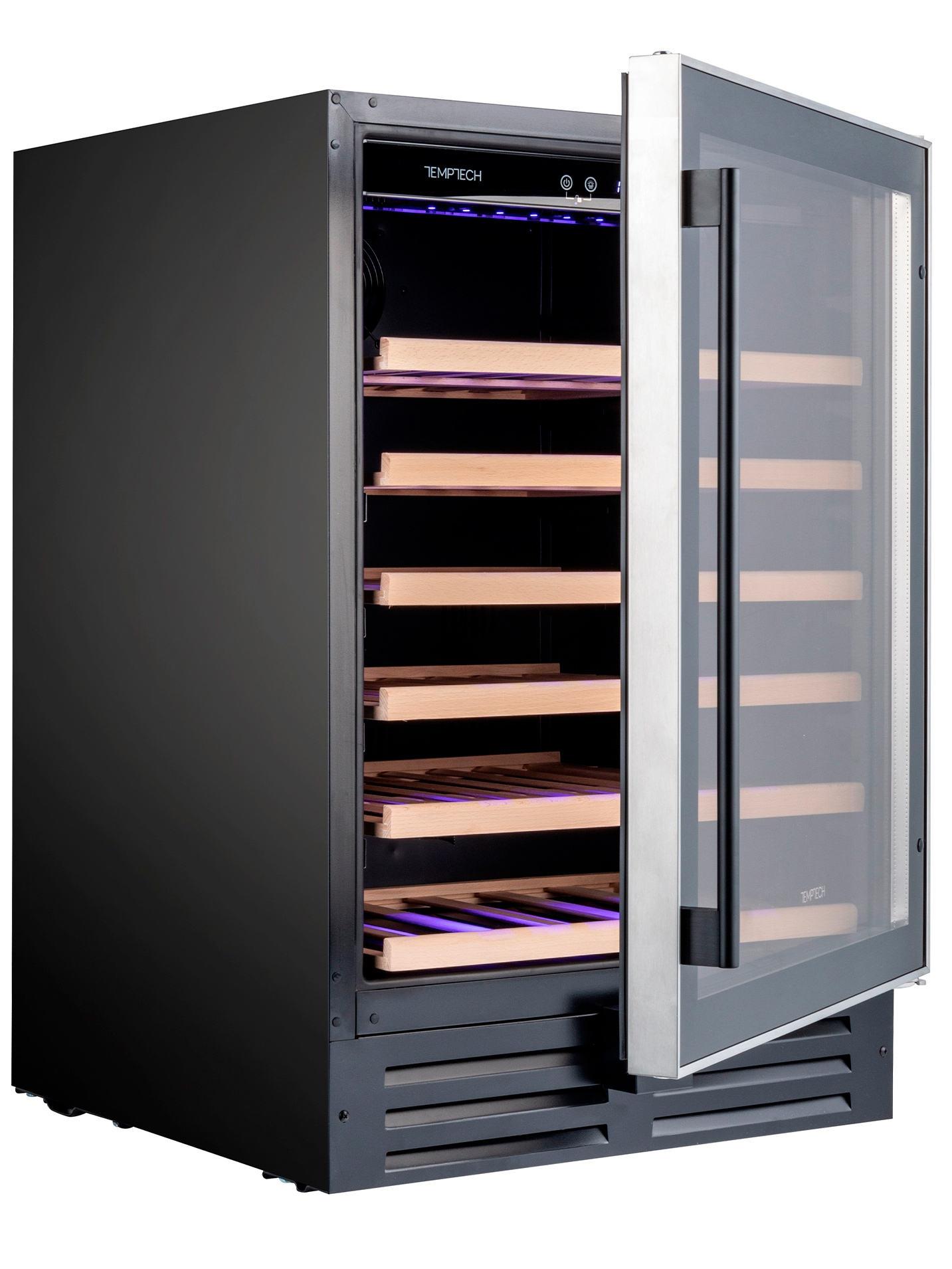 5360099 Винный шкаф Temptech WPQ60SCB серебристый, черный STDN-0024964 - Вид №5