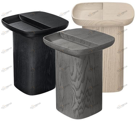 HC28 Cosmo Квадратный журнальный столик из массива дерева  42c010 