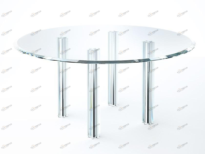 Glas Italia Круглый хрустальный стол Starlight sun-id-1507025