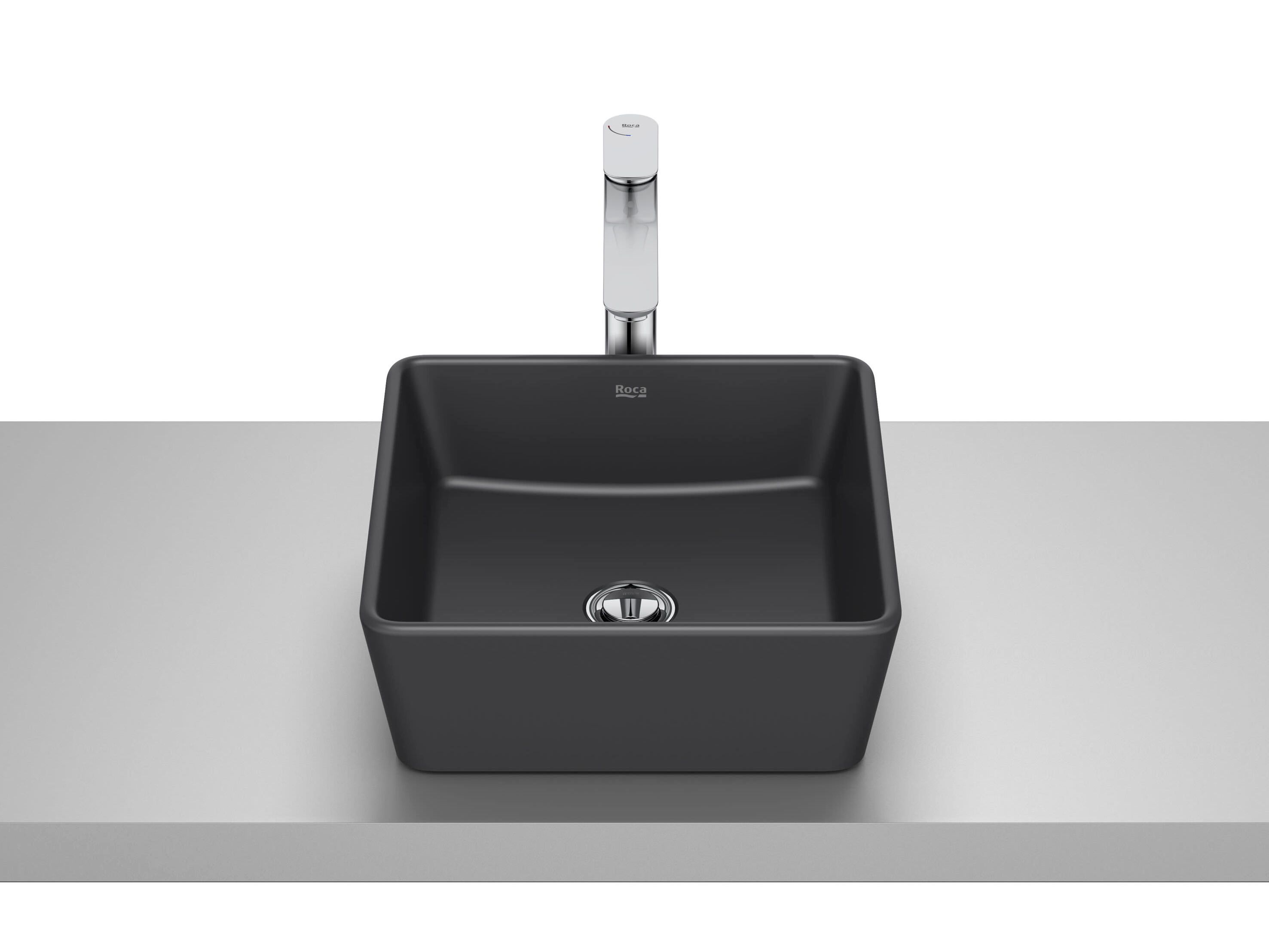 Керамическая столешница квадратная ручная мойка Roca Optica ARCH-00086507