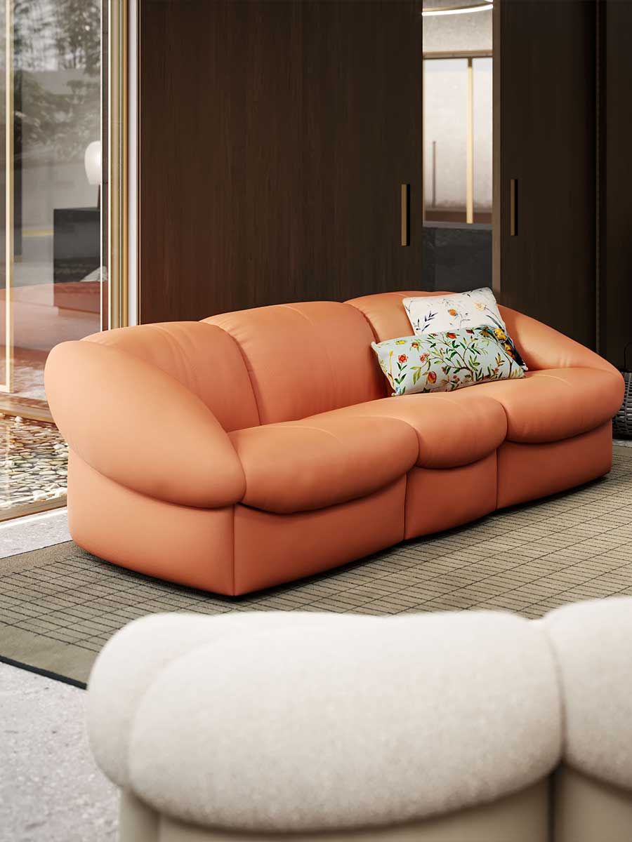 Кожаный модульный диван Poltrona Frau коллекция - диваны и кресла ARCH-00027966 - Вид №9