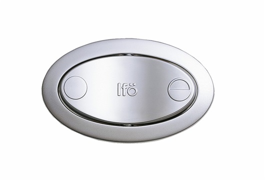 Z96610 Кнопка смыва IFO Cera, матовое хромирование 