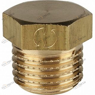Заглушка НР 3/8" латунь STOUT SFT0024000038