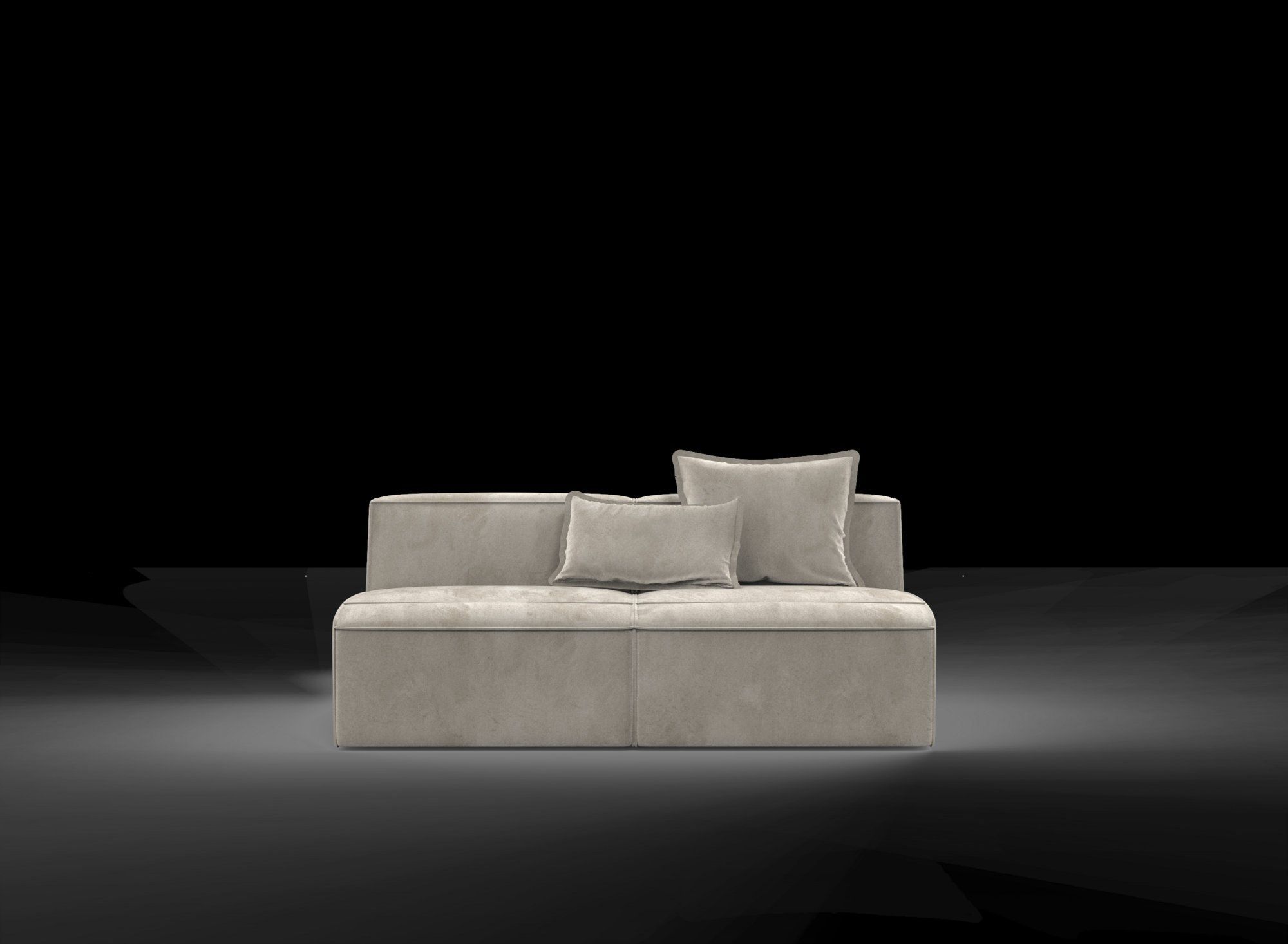 Кожаный изогнутый диван GHIDINI1961 Infinito ARCH-00089399 - Вид №37