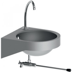 Edone Подвесной умывальник на пьедестале с печатью внутри и снаружи