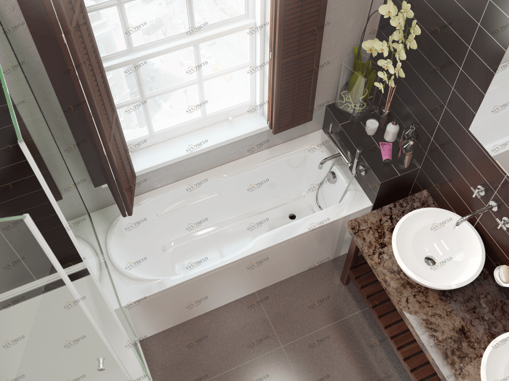 Акриловая ванна ALPEN Karmenta 160 AVP0003