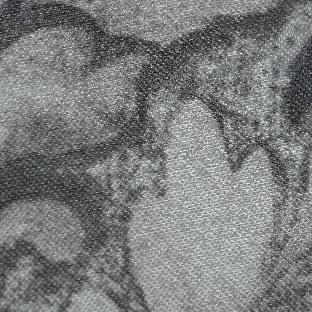 Ткань сатен «Листья» 280 см цвет серый TEX REPUBLIC STLM-2199507 - Вид №1